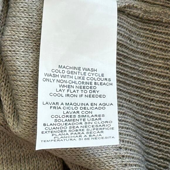 NWT Joe Fresh Gray XL Turtleneck Knit Sweater Minimalist Layering Fall/Winter - Picture 10 of 10